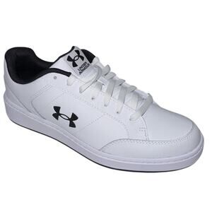 Under Armour UA Official White Men's Leather Sneakers Size/ 9